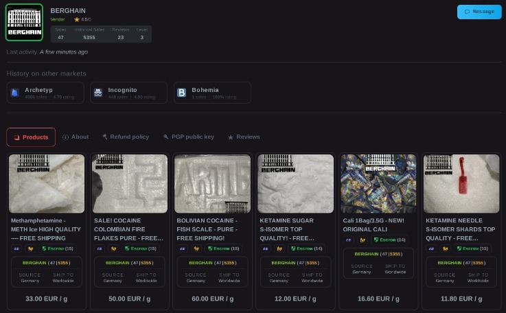 nexus market darknet