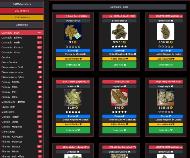 nexus darknet shop