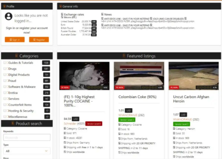 nexus darknet market