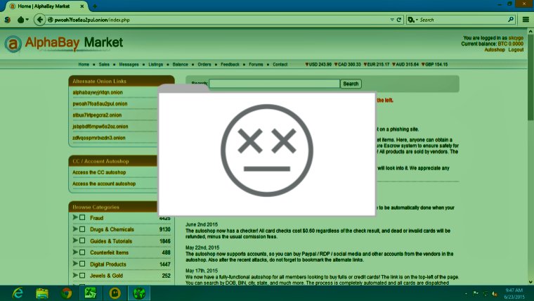 dark web drug marketplace