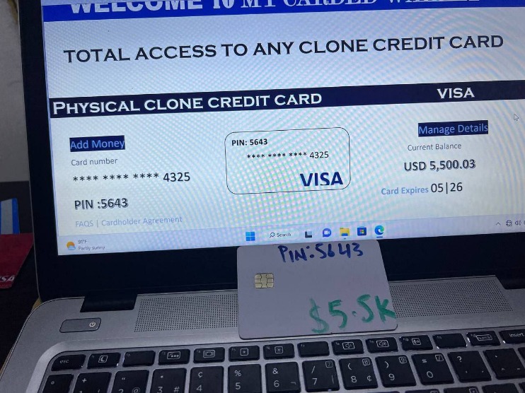 dark web credit cards